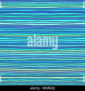 Seamless hand drawn striped texture. Made in vector Stock Vector