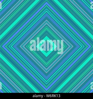Abstract colorful diagonal striped background. Vector seamless pattern Stock Vector