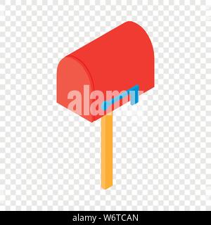 Close mailbox icon, isometric 3d style Stock Vector Image & Art - Alamy