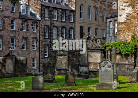 Cemetery, Edinburgh, Scotland, United Kingdom Stock Photo