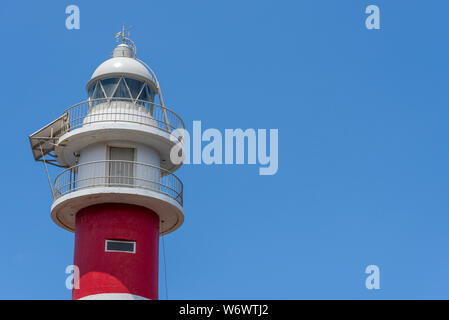 Mirador Punta de teno lighthouse on the Western Cape of Tenerife, Canary Islands, Spain. The concept of tourism and travel. Stock Photo