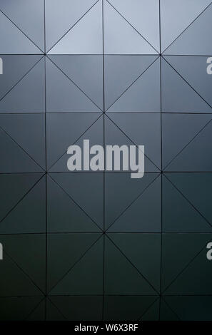 The geometric shape metallic background Stock Photo