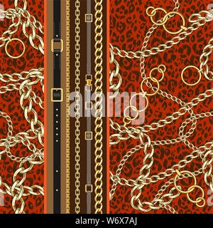 Brown seamless pattern Stock Vector