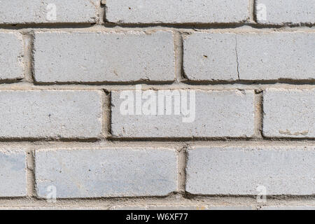 White brick wall, good for using as background Stock Photo