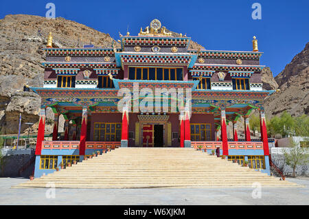 Kaza Monastery, Spiti, Himachal Pradesh, India Stock Photo