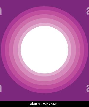 Abstract background with gradient and circles Stock Vector