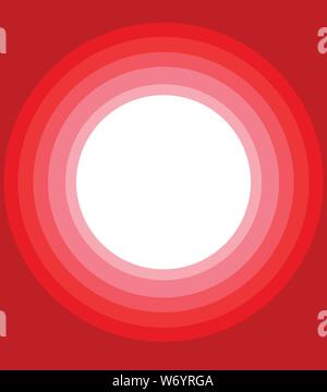 Abstract background with gradient and circles Stock Vector
