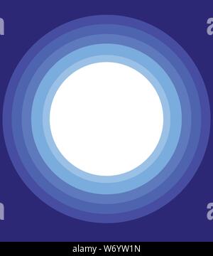 Abstract background with gradient and circles Stock Vector