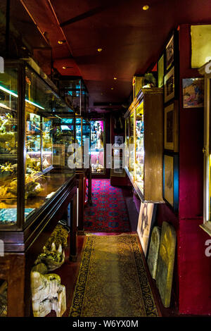 Viktor Wynd Museum of Curiosities and Last Tuesday Society, London, UK Stock Photo