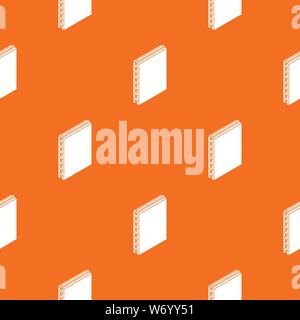 Sandwich panel pattern vector orange Stock Vector