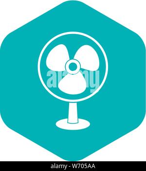Ventilator icon, simple style Stock Vector
