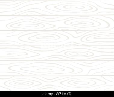 Realistic white wooden surface background. Top view. Hand drawn, no trace. Stock Vector