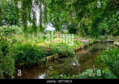 Westonbury Water Gardens, near Pembridge, Herefordshire Stock Photo
