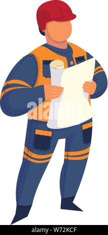 Foreman icon. Cartoon of foreman vector icon for web design isolated on white background Stock Vector