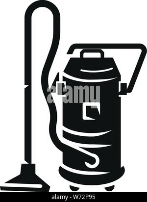 Service vacuum cleaner icon. Simple illustration of service vacuum cleaner vector icon for web design isolated on white background Stock Vector
