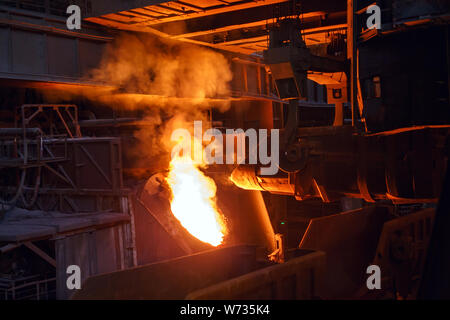 industry, metal, iron, smelting iron in Africa, wood engraving, "Buch ...