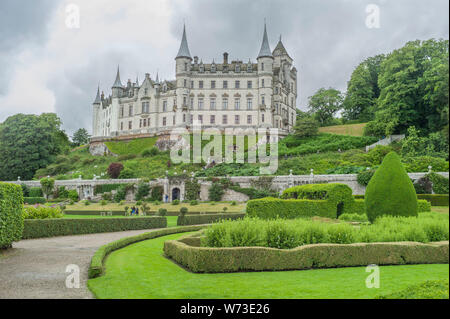 Dunrobin castle, Golspie, Scotland Stock Photo