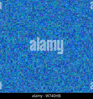 Seamless square pixel mosaic background. Vector illustration Stock Vector