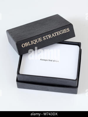 Oblique Strategies Playing Cards by Brian Eno and Peter Schmidt