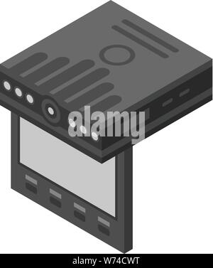 Car dvr camera icon, isometric style Stock Vector Image & Art - Alamy