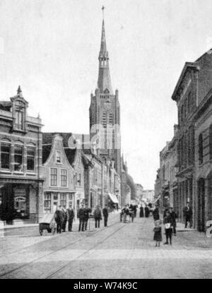 De Kleiweg 1904. Stock Photo