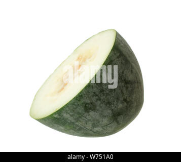 winter melon isolated on white Stock Photo
