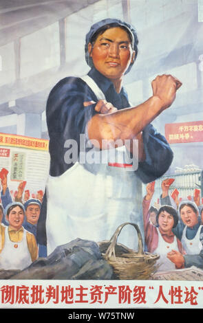 manifesto, Chinese cultural revolution Stock Photo