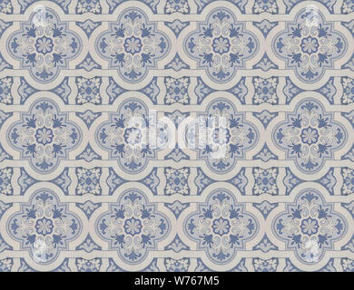 Turkish traditional ornamental decorative tiles. Seamless pattern abstract background concept. Stock Photo