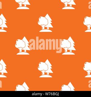Paintball field pattern vector orange Stock Vector