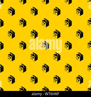 Electro welding machine pattern vector Stock Vector