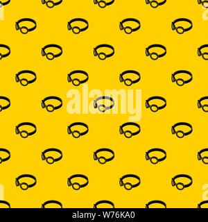 Glasses welding mask pattern vector Stock Vector