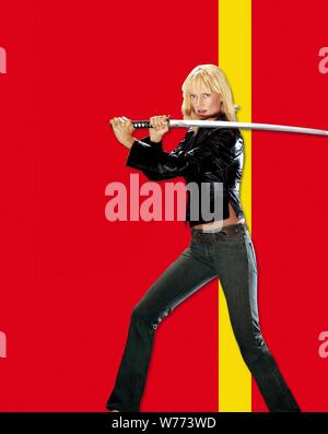 UMA THURMAN in KILL BILL: VOL. 2 (2004), directed by QUENTIN TARANTINO. Credit: MIRAMAX / Album Stock Photo