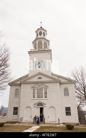 Old First Church in Bennington VT Stock Photo