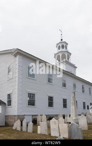 Old First Church in Bennington VT Stock Photo