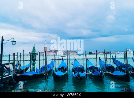 Venice City in the lagoon of the adriatc sea Stock Photo