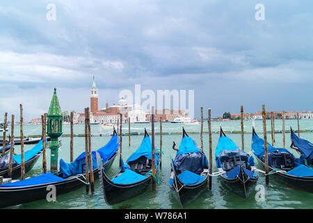 Venice City in the lagoon of the adriatc sea Stock Photo