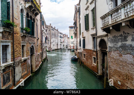 Venice City in the lagoon of the adriatc sea Stock Photo