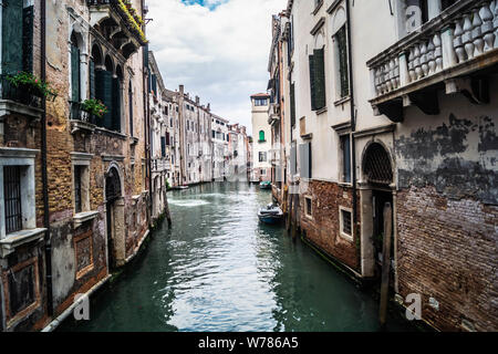 Venice City in the lagoon of the adriatc sea Stock Photo