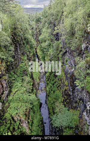 Corrieshalloch Gorge - Braemore, Wester Ross, Highlands, Scotland, UK Stock Photo
