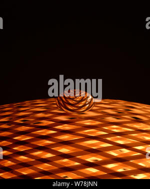mesh table light Stock Photo