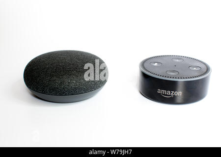 google home white dot