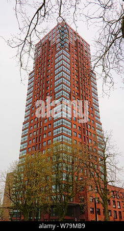 View of Fernsehturm Tower Across Alexanderplatz, Berlin, 1