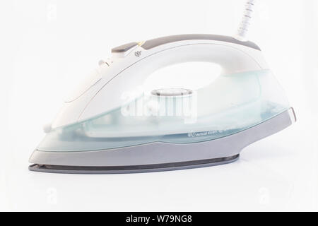 Iron Isolated on White. Stock Photo
