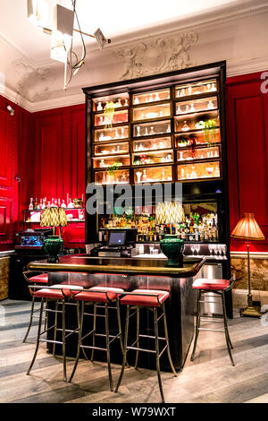 Rake's Cafe Bar at the Andaz Hotel, London, UK Stock Photo