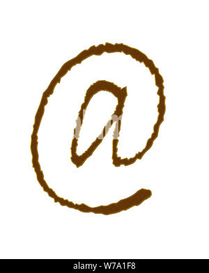 Rusty metal font Letter 3D Serbia, alphabet, capital letter, rustic letter Stock Photo