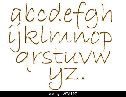 Rusty metal font Letter 3D Serbia, alphabet, capital letter, rustic letter Stock Photo