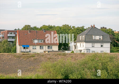 Beautiful building in Dorsten Germany Lippe macro background fine art high quality prints products fifty megapixels Stock Photo