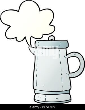 https://l450v.alamy.com/450v/w7a209/cartoon-old-metal-kettle-with-speech-bubble-in-smooth-gradient-style-w7a209.jpg