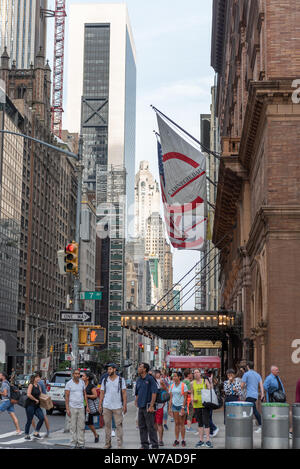 Carnegie Hall, 7th Ave - W 57th Street, Manhattan, New York City, USA Stock Photo