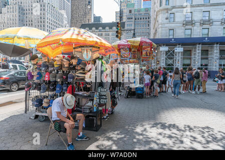 Grand Army Plaza - Fifth Avenue, Manhattan, New York City, USA Stock Photo